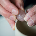 Juliet Macleod in her studio 2018